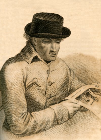 Henry Constantine Jennings. The Remarkable Virtuoso, 1821 by Robert Cooper