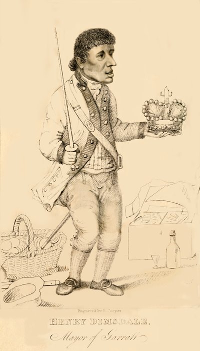 Henry Dimsdale, Mayor of Garratt by Robert Cooper