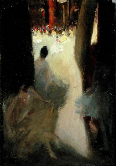 Ballet Girls, Philadelphia by Robert Cozad Henri