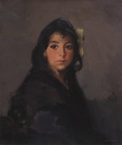 The Gypsy Girl (Barbina) by Robert Cozad Henri