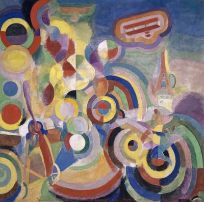 Hommage à Blériot by Robert Delaunay
