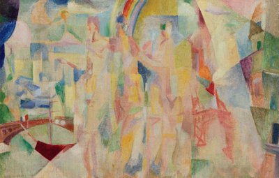 The City of Paris, Sketch, 1911-1912 by Robert Delaunay