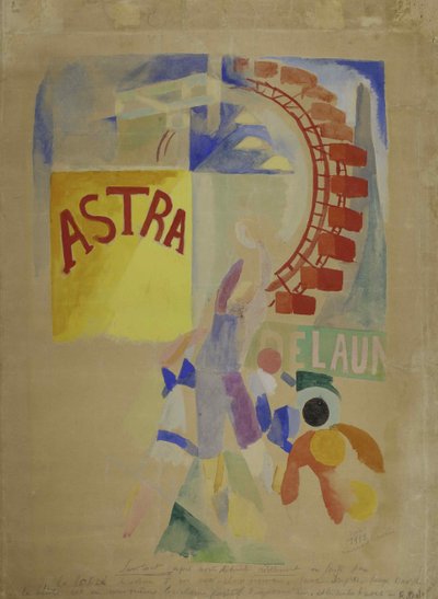 The Cardiff Team, 1912-1913 by Robert Delaunay