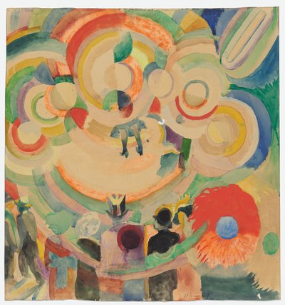 Manège de Cochons by Robert Delaunay