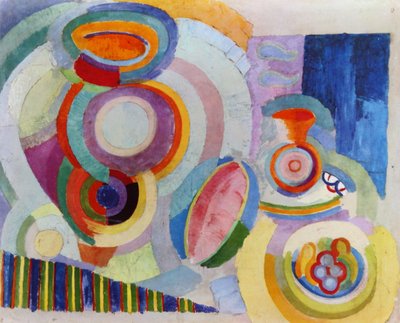 Still Life Portuguese by Robert Delaunay