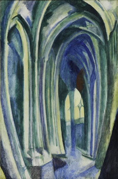 Saint Séverin No. 5. The Rainbow, 1909-1910 by Robert Delaunay