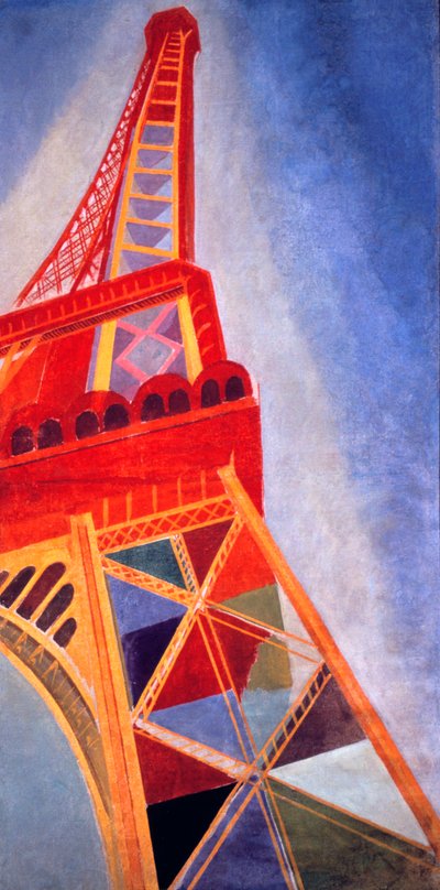 The Eiffel Tower, 1926 by Robert Delaunay