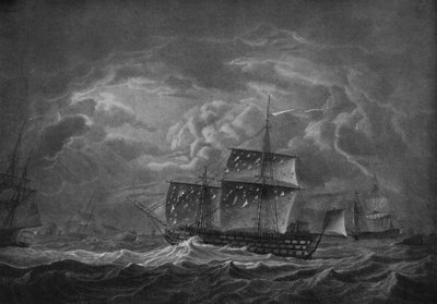 After the Battle of Trafalgar, c. 1806 by Robert Dodd
