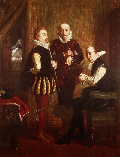 After the Duel: The Consultation by Robert Dowling