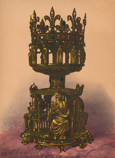 A Silver Gilt Shrine, 1893 by Robert Dudley