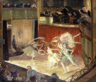 At the Theatre by Robert Emil Stubner