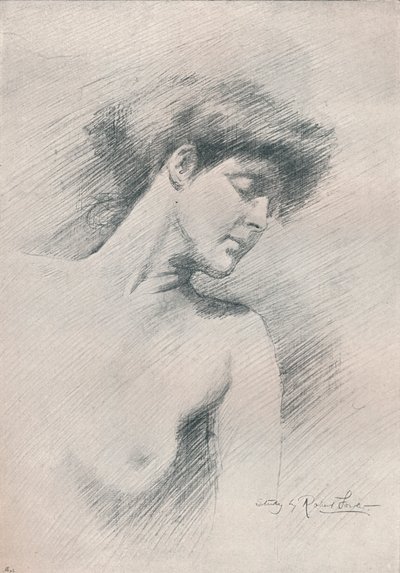 Female Study by Robert Fowler