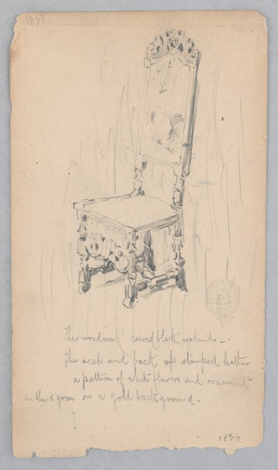 Chair by Robert Frederick Blum