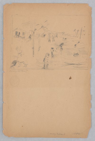 Coney Island, Brooklyn, NY by Robert Frederick Blum