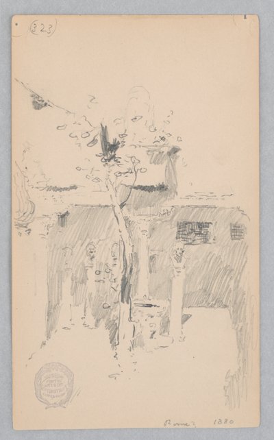 Courtyard by Robert Frederick Blum