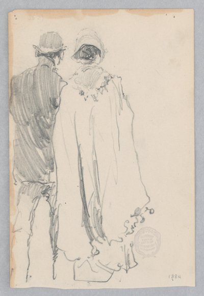 Man and Woman by Robert Frederick Blum