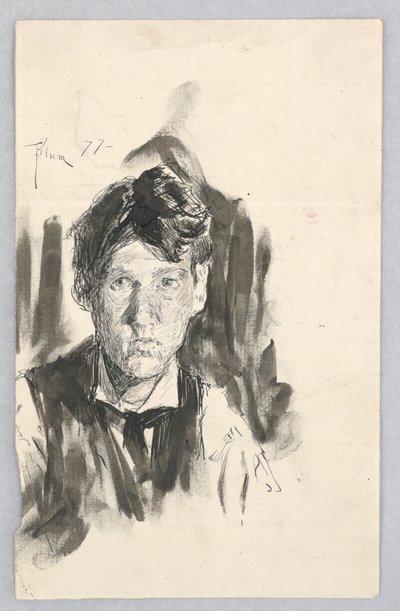 Portrait of Kenyon Cox by Robert Frederick Blum