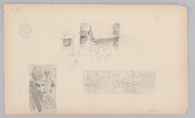 Street Scene by Robert Frederick Blum