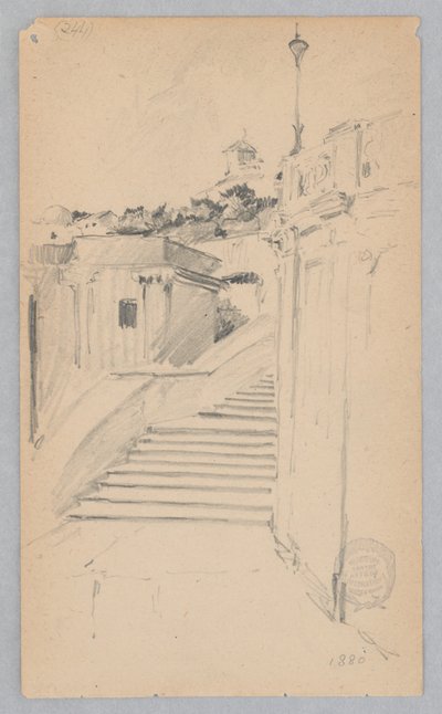 View of Rome, Italy by Robert Frederick Blum