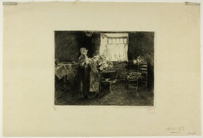 Wash Day by Robert Frederick Blum