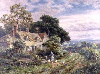 Feeding the Chickens by Robert Gallon