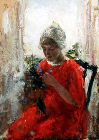 The Red Dress by Robert Gemmell Hutchison