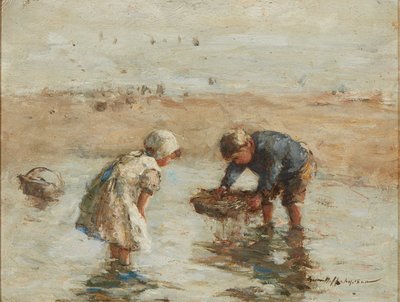 Young Fishers by Robert Gemmell Hutchison