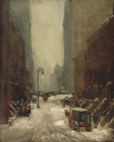 Snow in New York, 1902 by Robert Henri