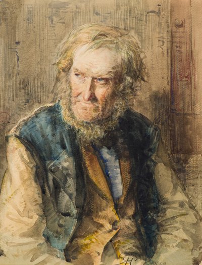 An Old Man by Robert Herdman