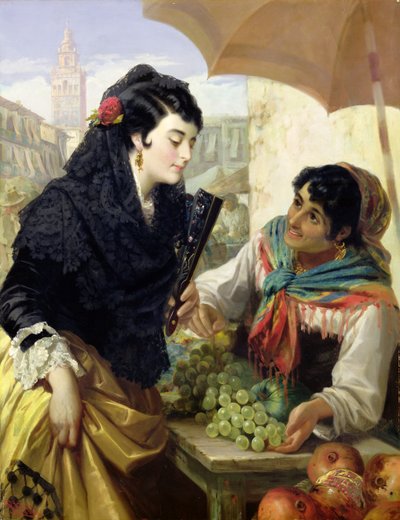 The Spanish Fruit Seller by Robert Kemm