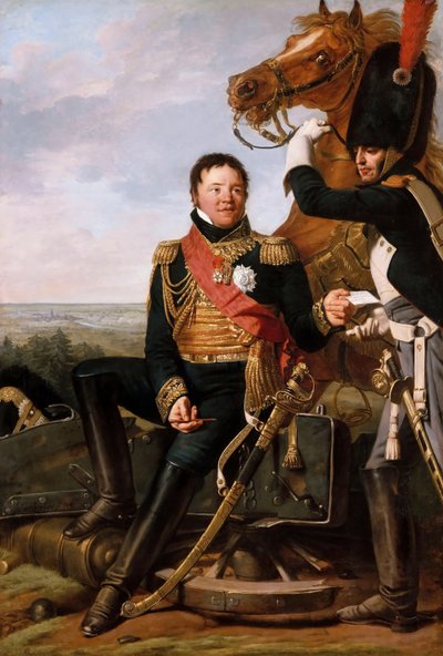 Portrait of Frédéric Henri Walther 1761-1813 by Robert Lefevre
