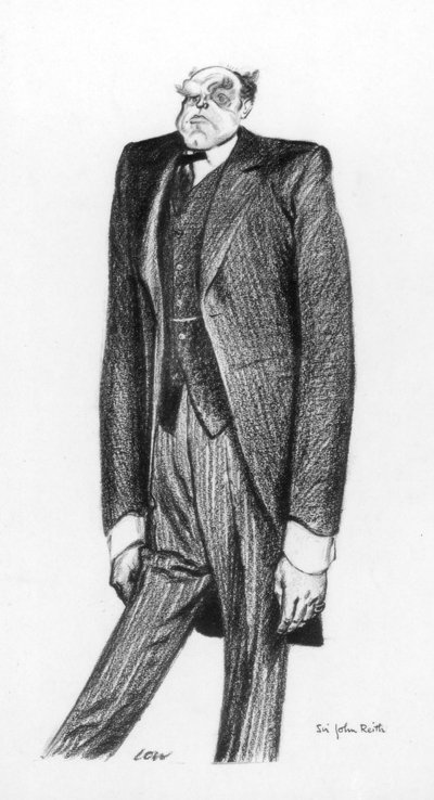 John Reith, 1st Baron Reith, 1933 by Robert Low