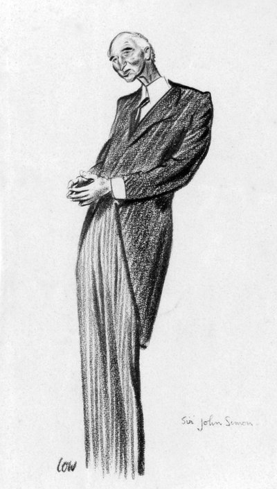 John Simon, 1st Viscount Simon by Robert Low