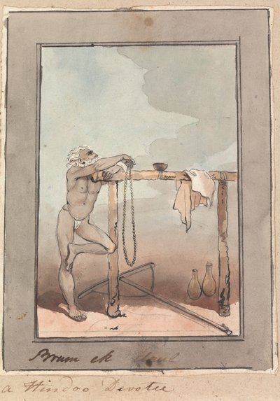 A Hindu Devotee by Robert Mabon