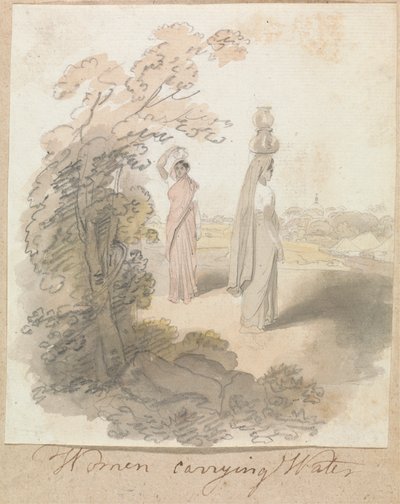 Women Carrying Water by Robert Mabon