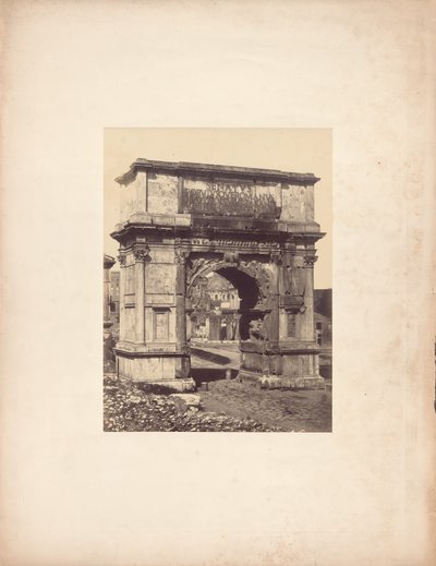 Arch of Titus by Robert MacPherson