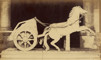 Horses and Chariot - Vatican Museum by Robert MacPherson