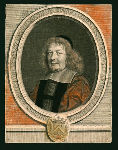 Antoine Barrillon de Morangis by Robert Nanteuil