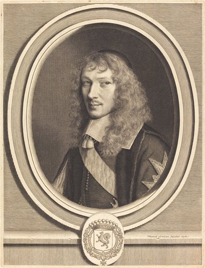 Basile Fouquet by Robert Nanteuil