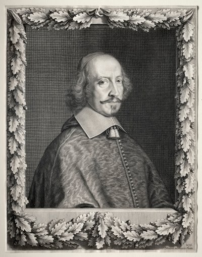 Cardinal Mazarin by Robert Nanteuil