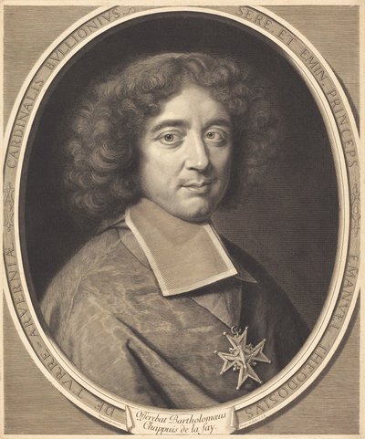 Cardinal de Bouillon by Robert Nanteuil