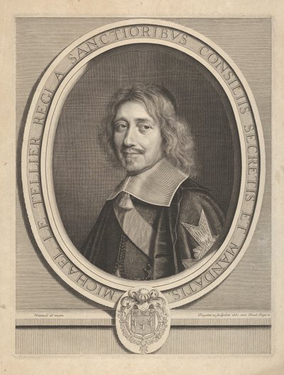 Chancellor Michel IV Le Tellier by Robert Nanteuil