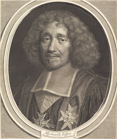 Chancellor Michel Le Tellier by Robert Nanteuil