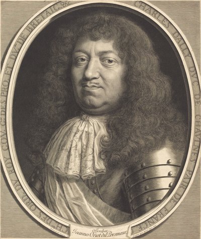 Charles, Duke of Chaulnes by Robert Nanteuil