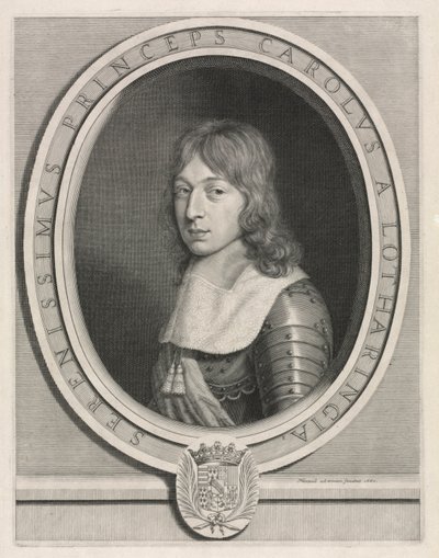 Charles V, Duke of Lorrain by Robert Nanteuil