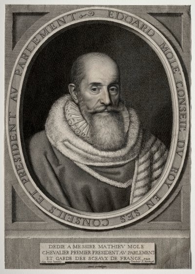 Edouard Molé by Robert Nanteuil