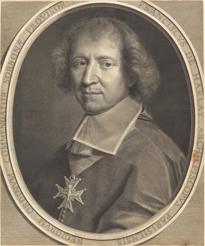 Francois de Harlay by Robert Nanteuil