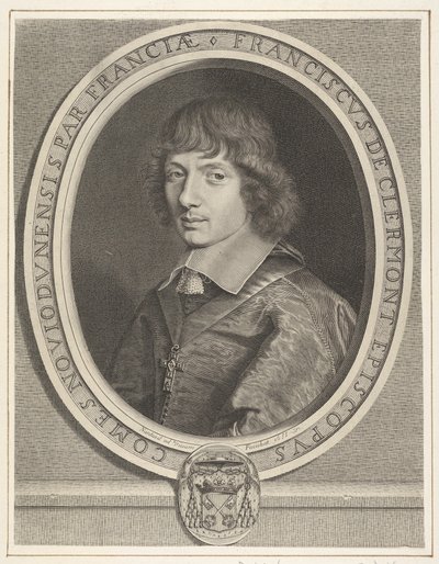 François de Clermont-Tonnerre, ca. 1655 by Robert Nanteuil