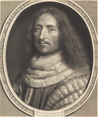 Guillaume de Lamoignon by Robert Nanteuil