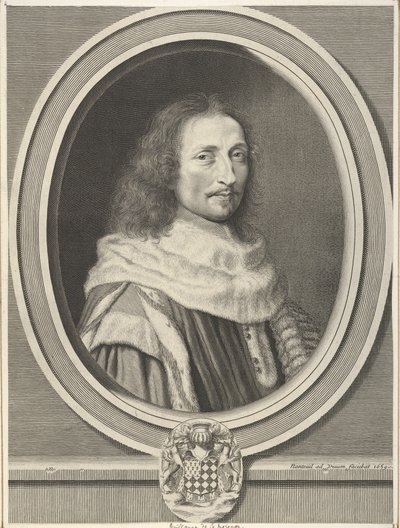 Guillaume de Lamoignon by Robert Nanteuil